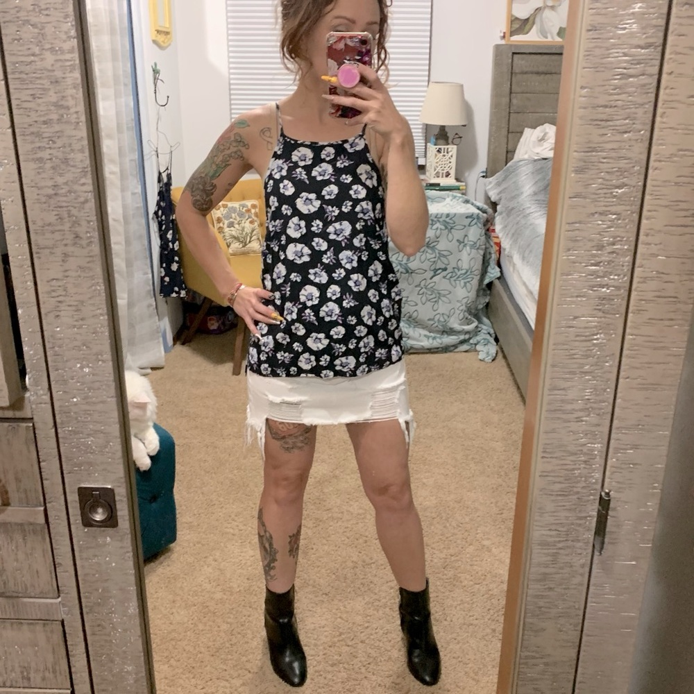 Cotton.on floral tank